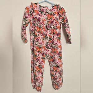 Angel Dear Pink Floral Baby Outfit